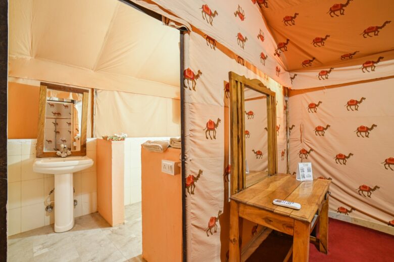 swiss tent in jaisalmer